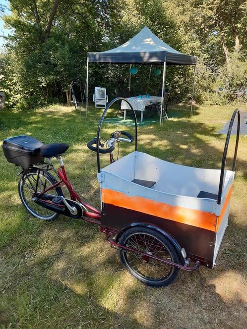 te koop bakfiets transportfiets fiets cargofiets bakkum