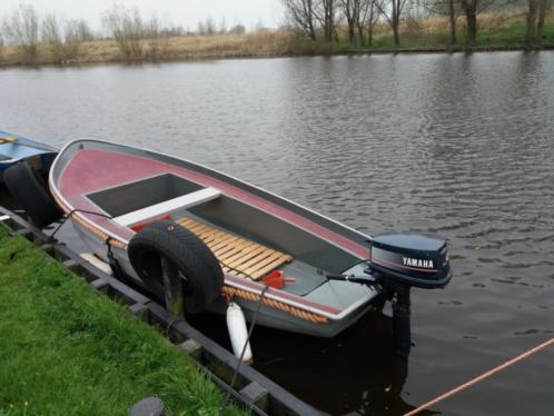 Te koop boot met motor