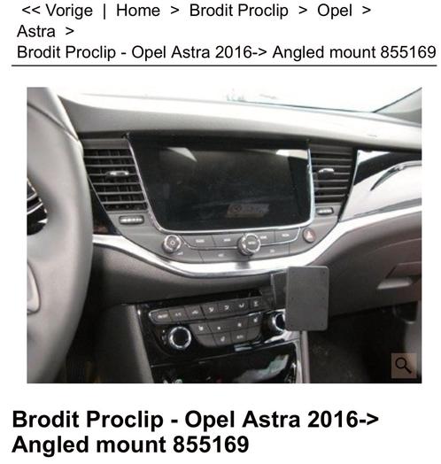 Te koop Brodit Opel Astra 2016 nummer 855169