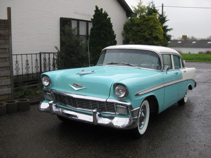 te koop chevrolet bel air 1956 delux 