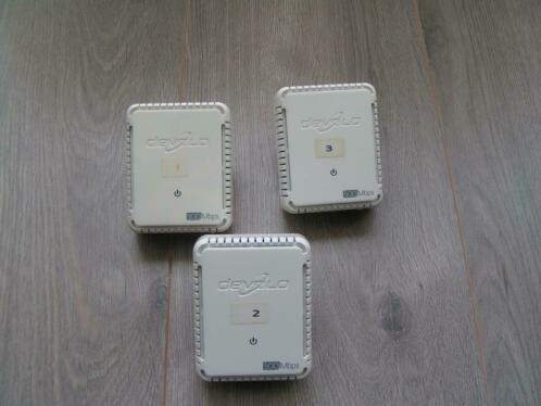 Te Koop Devolo Duo netwerk adapters 500Mbps  3 adapters