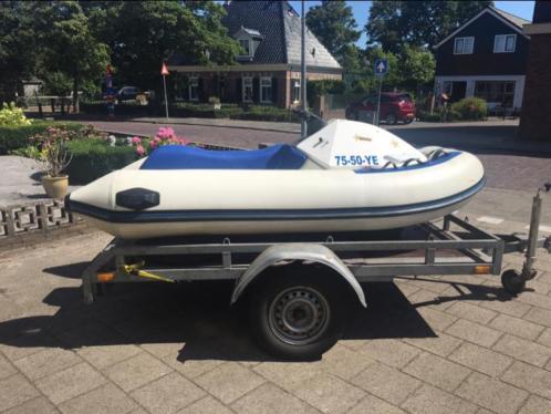 Te Koop Eurojet Tender 285 Yamaha 700 waverunner motor 