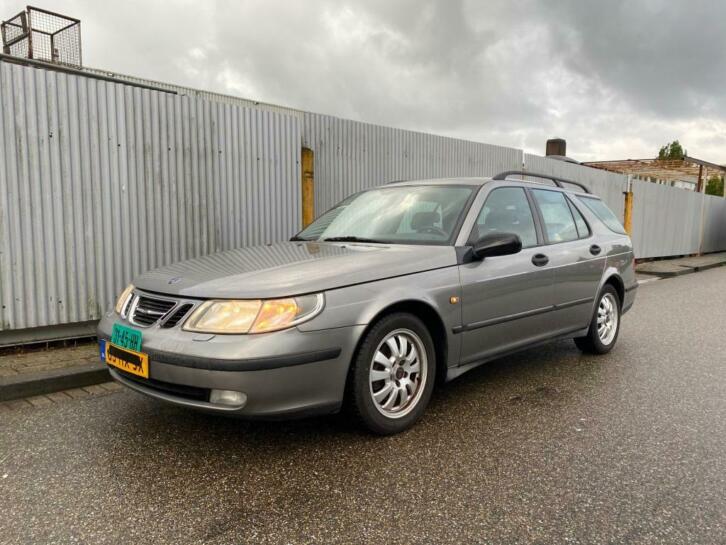 Te koop fijne Saab 9-5 2.3T estate, nieuwe apk