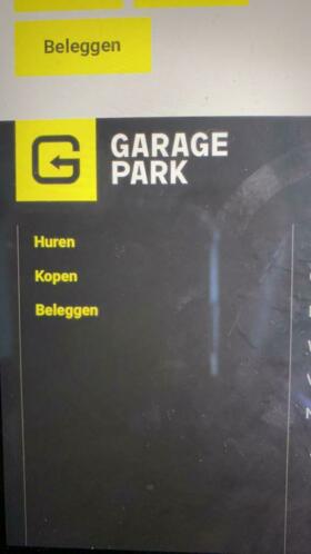 Te koop gevraagd garagebox op Garagepark Den Haag