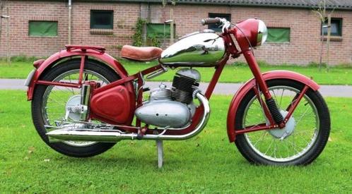 Te koop gevraagd oude jawa motorfietsen van de jaren 30-50