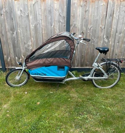 Te koop gevraagd Regenhuif voor Gazelle Cabby bakfiets