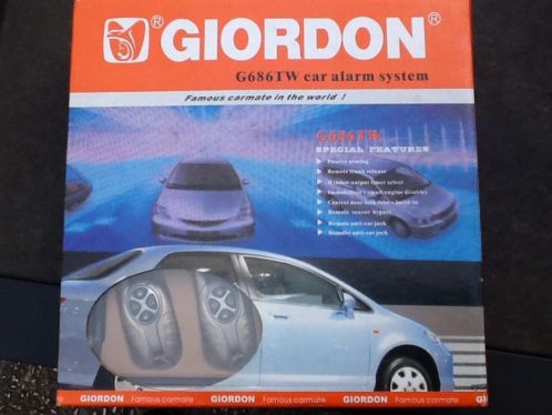 Te Koop Giordon G686 TW autoalarm