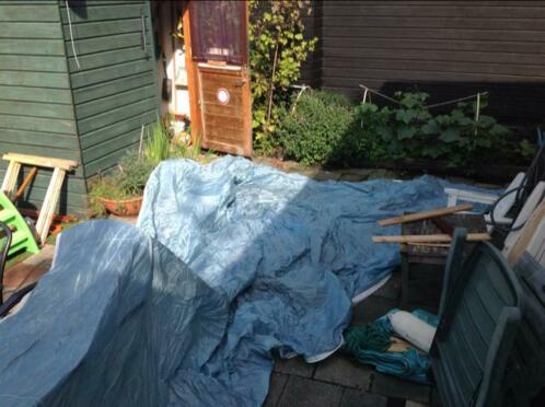 Te koop half winder. In goede staat vl 8,2 ol 5,5