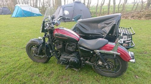 Te koop Harley Davidson XL 1200 sportster met Squire zijspan