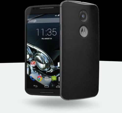 Te koop helemooie Motorola moto x leder