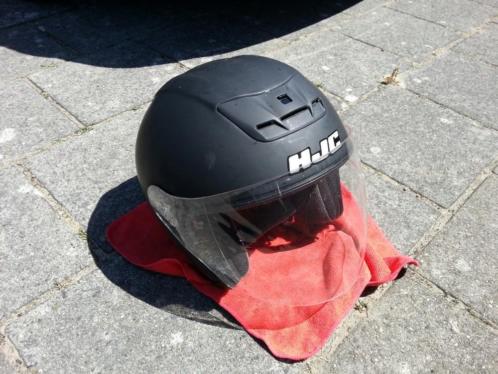 Te koop hjc helm, open face met vizier