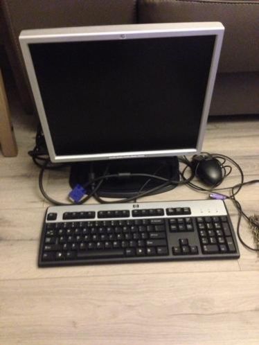 Te koop HP scherm,muis,toetsenbord
