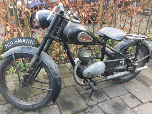 Te koop Hulsmann 125cc Oldtimer motorfiets 1953