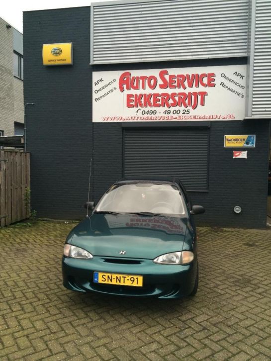  TE KOOP Hyundai Excel 1.3 LS HB AUT 1997 Groen