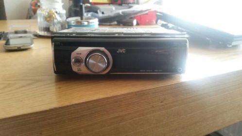 Te koop jvc kd-611 radio met usb en aux en kleurenscherm