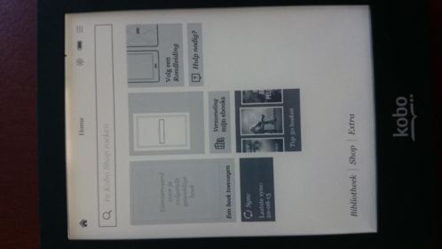 Te Koop  Kobo Glo Ereader .