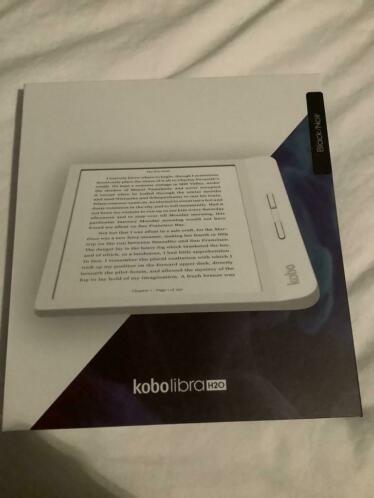 Te koop Kobo Libra H2O e-reader zwart nieuw