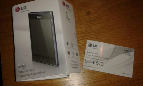 Te koop Lg E610 L5 Simlockvrij 