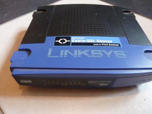 Te koop Linksys EthernetCable DSL Router - 8 poort switch