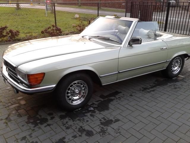 Te koop Mercedes -Benz 450 SL 1975 Groen in zeer goede staat