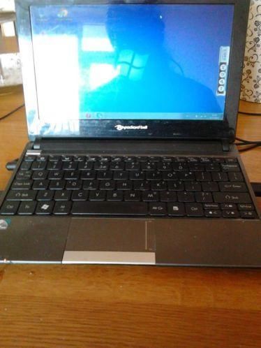 te koop mini laptop van packard bell