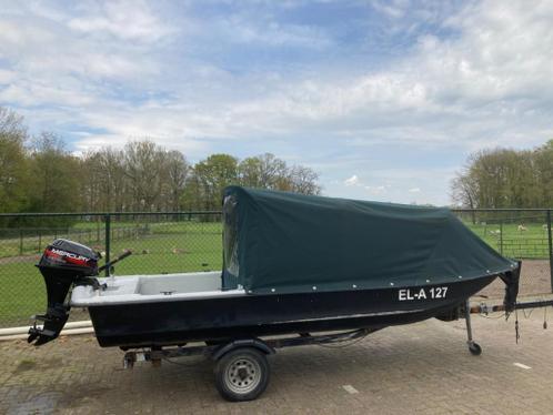 Te koop mooie Karperboot met trailer ( en motor)