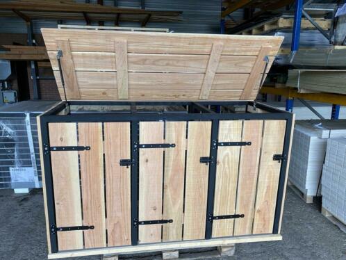 Te koop mooie luxe container ombouw van douglas hout.