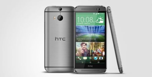 Te koop nette HTC ONE m8 grey donker grijs