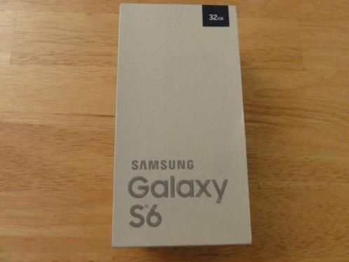 Te koop nieuw geseald Samsung Galaxy S6 32GB Zwart