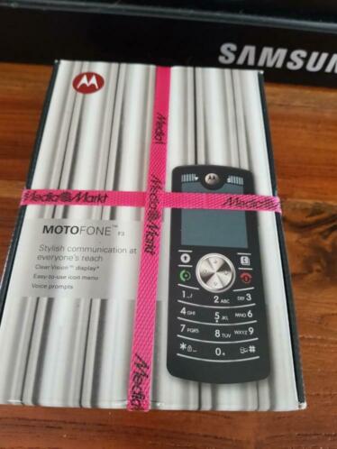 Te koop nieuwe simple motorola telefoon