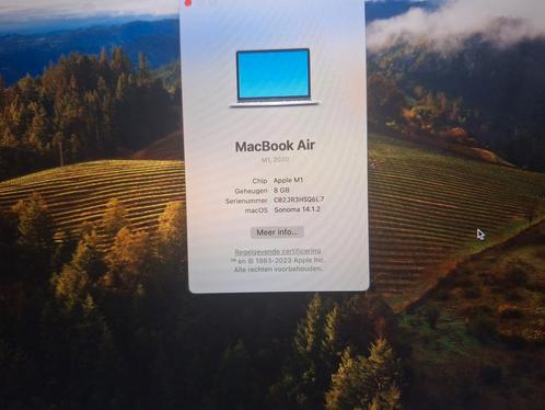 te koop nog nieuwe macbook air m1 8 256 gar apr 2025 7 cycli