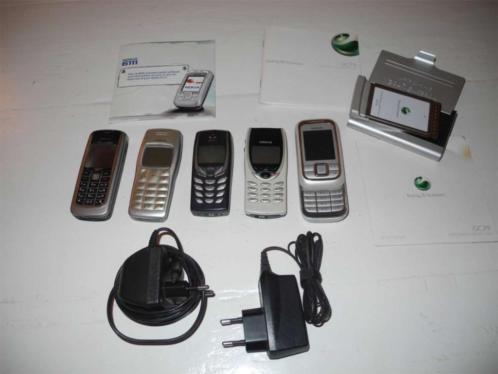 Te koop Nokia 6021 8210 1101 6510 6111  Ericsson GPRS GC79