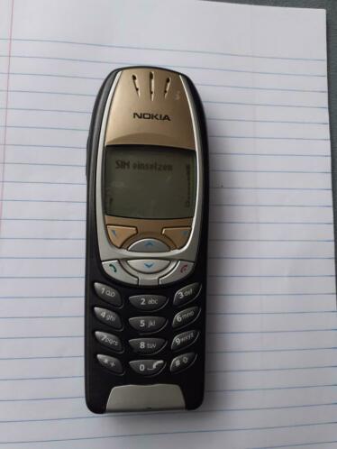 Te koop nokia 6310 zwart en zilver