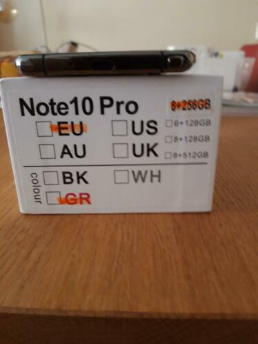 Te koop Note 10 Pro ( uit China)