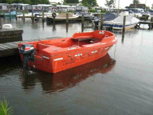 Te koop originele redding sloep boot bijna onzinkbaar