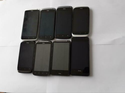 Te koop partij van 8 stuks htc