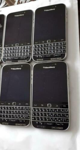 Te koop partij van 9 stuks blackberry classic defect