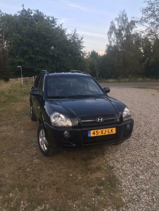 Te koop prachtige Hyundai Tucson 2.0 2006 Zwart 180500