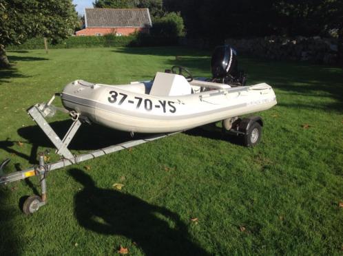 Te Koop Quicksilver met Mercury 4 takt 15PK