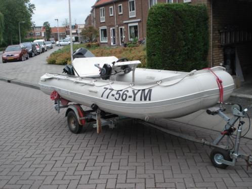 Te koop QuickSilver met Motor en Trailer