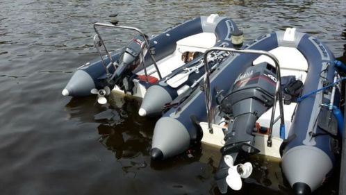 Te koop rib boot 350 met yamaha 30pk autolube  pega trailer