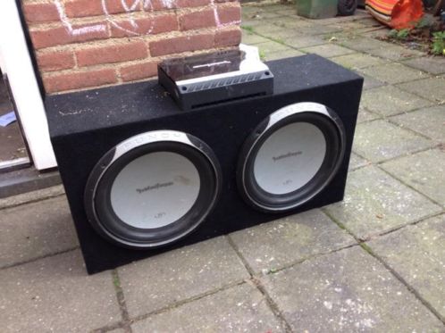 Te koop rockfort fosgate subs en monoblock