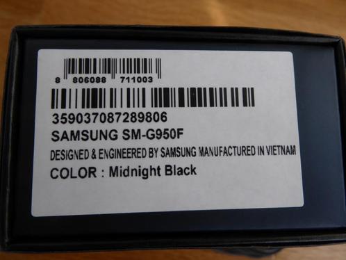 Te koop Samsug Galaxy S8 type SM-G950F Midnight Blackcover