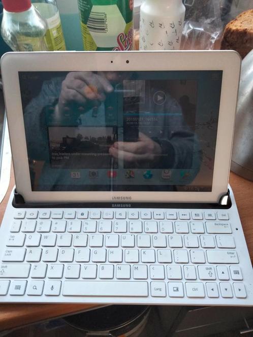 Te koop Samsung tablet met toetsenbord