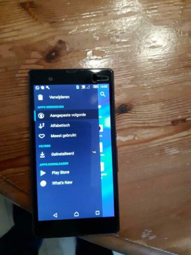 Te koop Sony Xperia Z, kleur zwart,