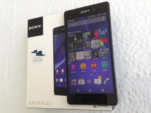 Te koop Sony Xperia Z2 zwart Compleet prima staat