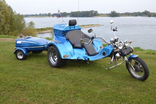 te koop stadsfeld trike met aanhanger