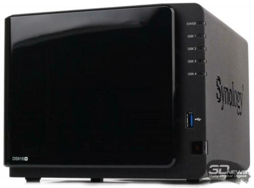 Te koop Synology NAS DS916 incl 4x HDD (totaal 16 TB)