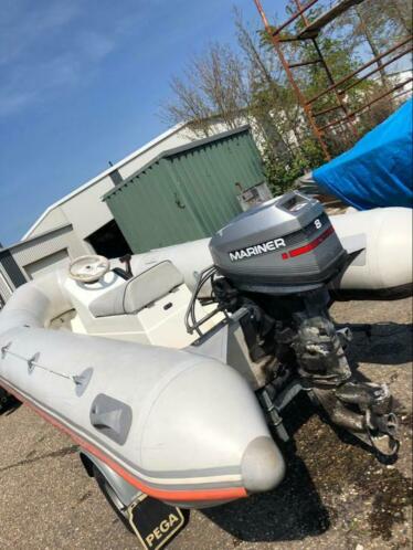 Te koop Vailant type 340 met motor 8pk en trailer