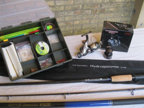 Te koop werphengel  molen  telescoophengel  toebehoren